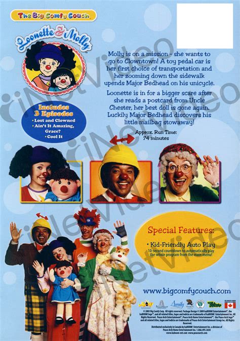 The Big Comfy Couch Lost And Clowned On Dvd Movie