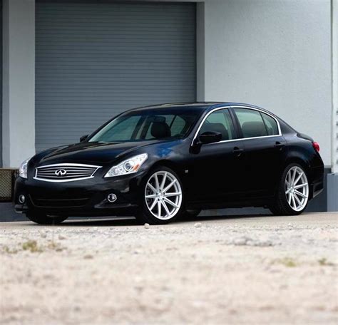 Infiniti Q40 Vossen Vfs10 Silver Metallic