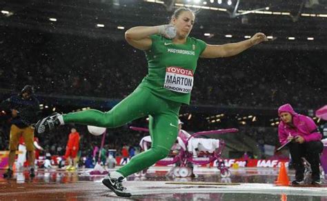 A magyar atlétika első világbajnoka. Márton Anita idén még országos csúcsot javítana