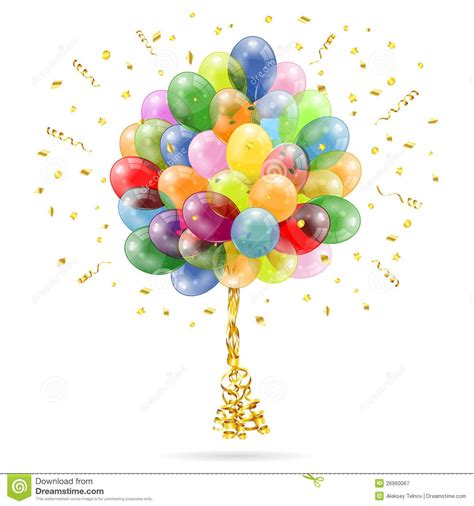 Real Birthday Balloons Bing Images Clipart Pinterest