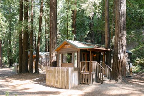 Forest Cabins Big Sur California Fernwood Campground And Resort