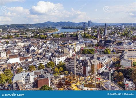 Aerial Of Bonn The Former Capital Of Germany Editorial Stock Photo