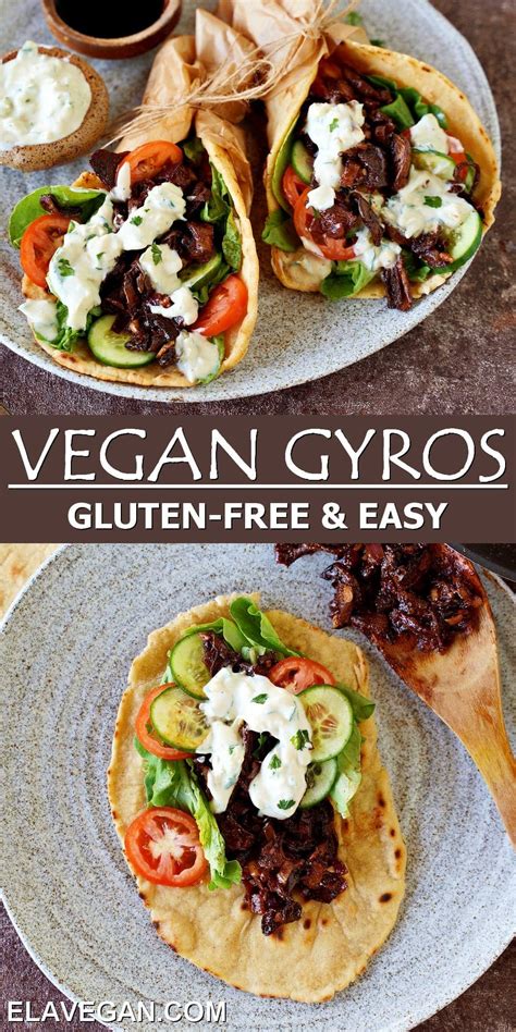Vegan Gyros Easy Recipe Elavegan