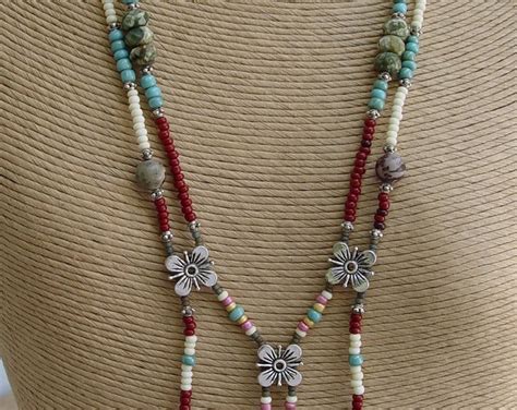 Apache Tears Turquoise Teardrops Glass And Silver Beaded Etsy Australia