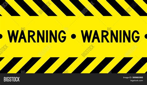 Warning Tape. Caution Vector & Photo (Free Trial) | Bigstock