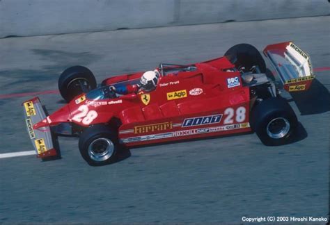 1981 Ferrari 126ck Didier Pironi Formula 1