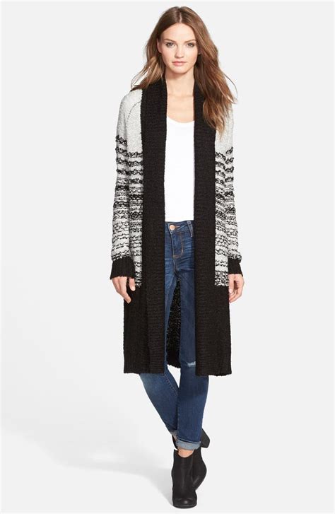 Love By Design Shawl Collar Long Cardigan Juniors Online Only