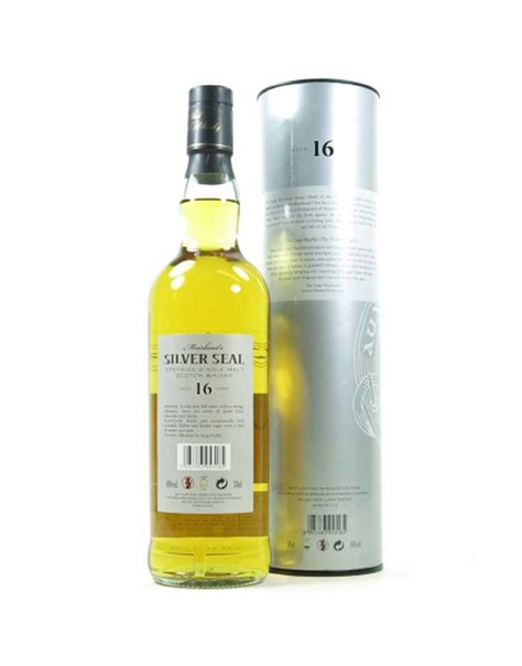 Muirheads Silver Seal 16 Years Old Speyside Whisky 700ml 40 Abv