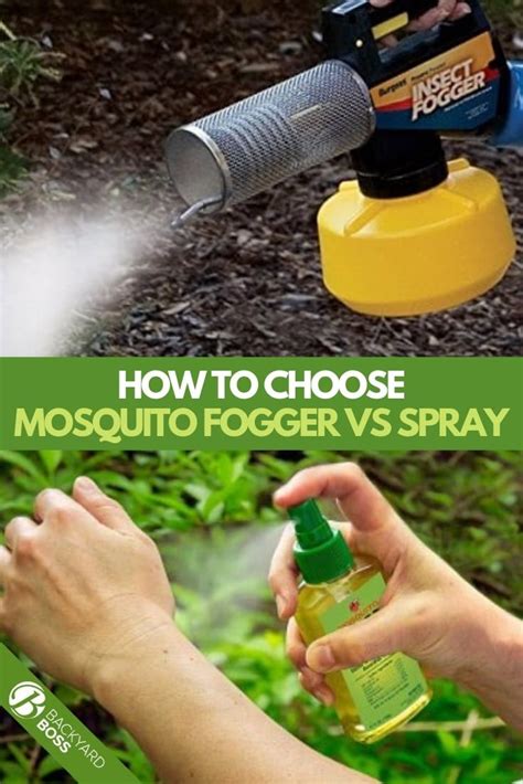 We will talk more about what kills mosquitoes professionally and in big amounts a little bit later. Mosquito Foggers Vs Spray: Your Best Choice Explained | Mosquito fogger, Pest control, Garden pests