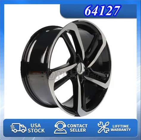 19and Machined Black Wheel For 2018 2021 Honda Accord Oem Quality Alloy