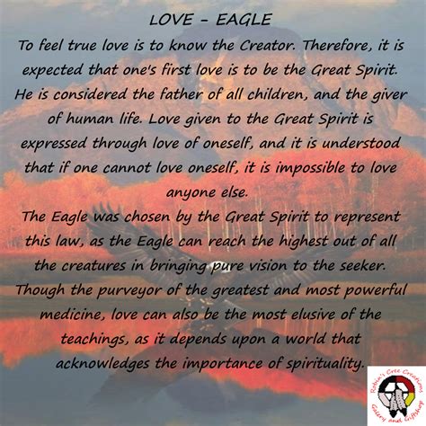Seven Sacred Teachings Eagle Love American Eagle Art Indigenous