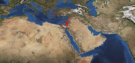 Explore the world on this map ! Bible Geocoding - Bible Maps in Google Earth and Google Maps