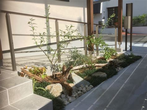 大阪 堺市 N様 和モダンの庭つくり、雑木寄せ植え | 植忠[blog]
