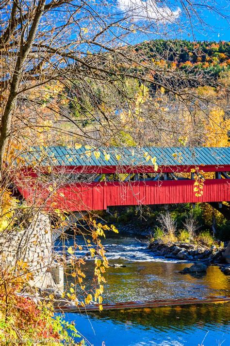 Taftsville Covered Bridge Woodstock Vermont — By Jayne Buckley Sykes
