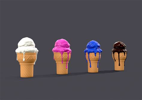 Ice Cream Cgtrader