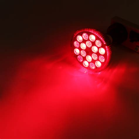 E27 54w Red And Near Infrared Led Light Therapy Bulb 660nm 850nm Anti