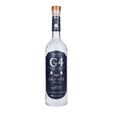 G4 Blanco Tequila Spirits From The Whisky World Uk