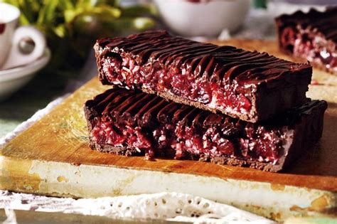 Choc Cherry Tart