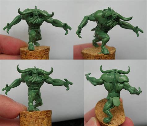 Chaos Dwarf Minotaur Wip 3 Willy Miniatures By Serg Natos On Deviantart