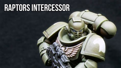 How To Paint Raptors Chapter Intercessor Space Marine Youtube