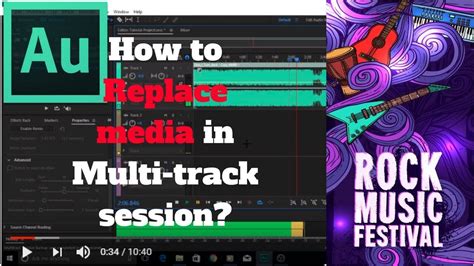 Adobe Audition 15 How To Replace Media In A Multi Track Session In