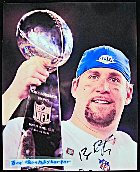 Working in close partnership with leading designers, we develop and manufacture furniture that could not be produced by either industrial or craftsmanship methods alone. Ben Roethlisberger signed photo - Memorabilia Center