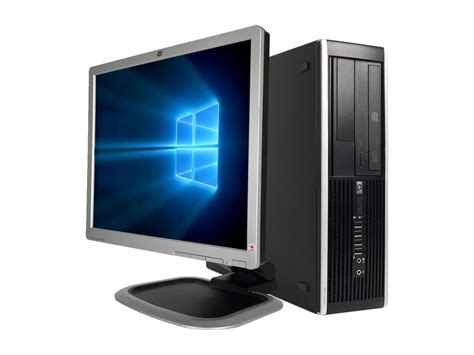 Refurbished Hp Desktop Computer Elite 8000 Sff 19 Lcd Brand My