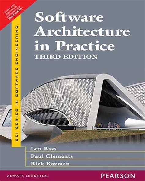 Software Architecture In Practice 3rd Edition Ansh Book Store