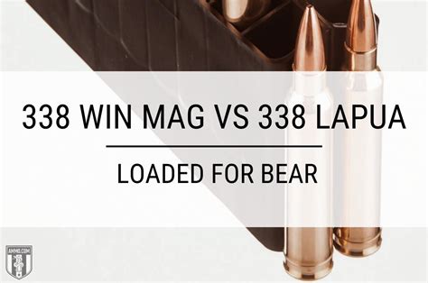 338 Win Mag Vs 338 Lapua Caliber Comparison By