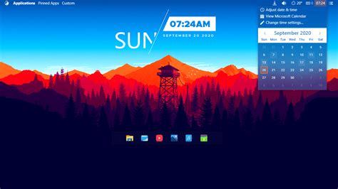 Simple And Clean Rrainmeter