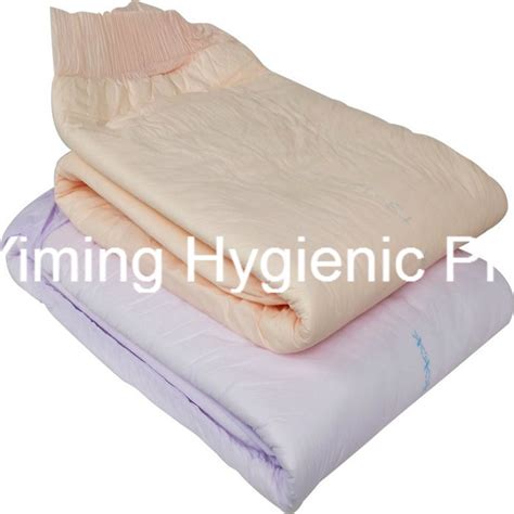 Super Absorbency China Organic Disposable Adult Diapers With Oem Brand