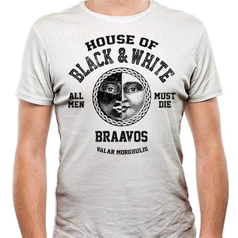 House Of Black And White Black Mens Fitted T Shirt We Heart Geeks