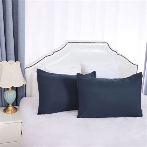 1800 Soft Microfiber Pillowcases Set Of 2 Queen Pillow Cases With
