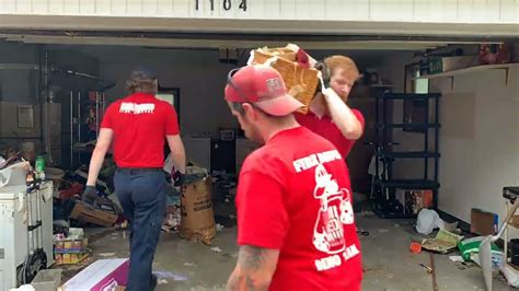 Garage Cleanout Fire Dawgs Junk Removal Youtube