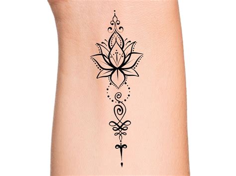 Share 92 About Meaningful Unalome Lotus Tattoo Unmissable In Daotaonec