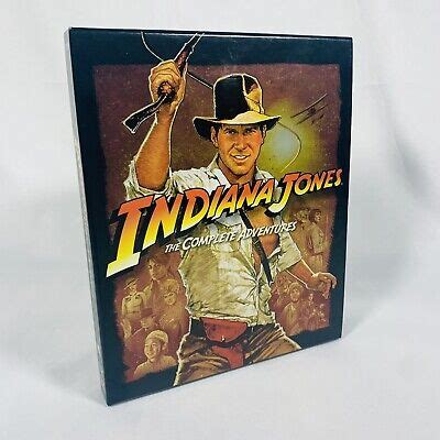 Indiana Jones Collection The Complete Adventures Movie Blu Ray No
