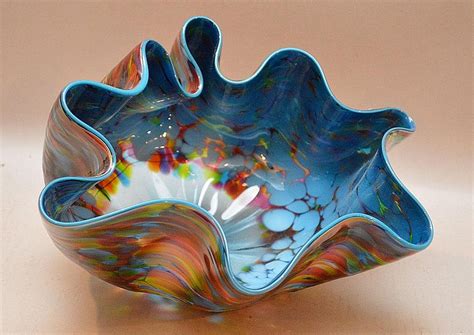 Dale Chihuly American Born 1941 Glass Bowl Signed And Num