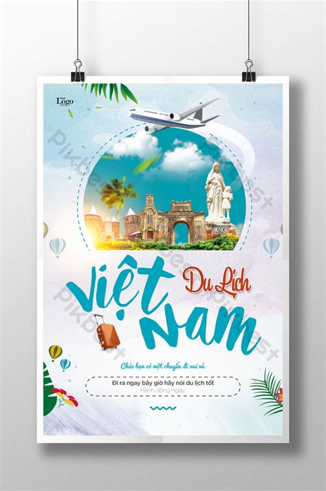 Poster Du L Ch Vi T Nam Psd T I Xu Ng Mi N Ph Pikbest