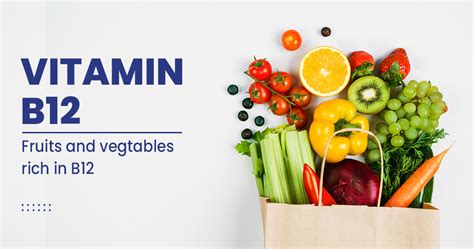 Vegetables And Fruits With B12 Food Keg
