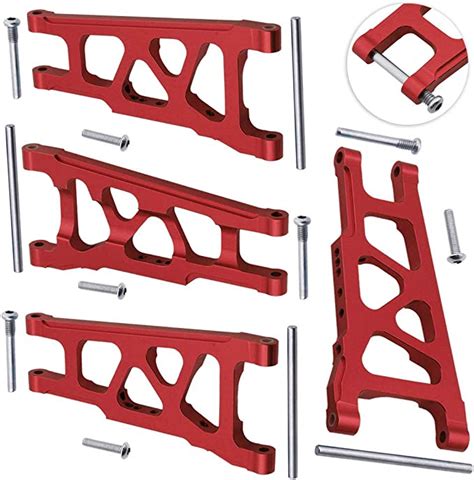 Amazon Com Hobbypark Front Rear Aluminum Suspension Arms A Arms For