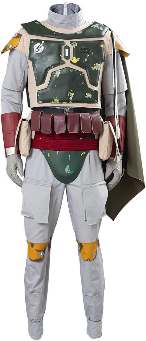 Adult Boba Fett Costume Halloween Bounty Hunter Cosplay Armor Full Set