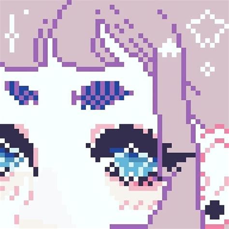 Anime Pixel Art Animation
