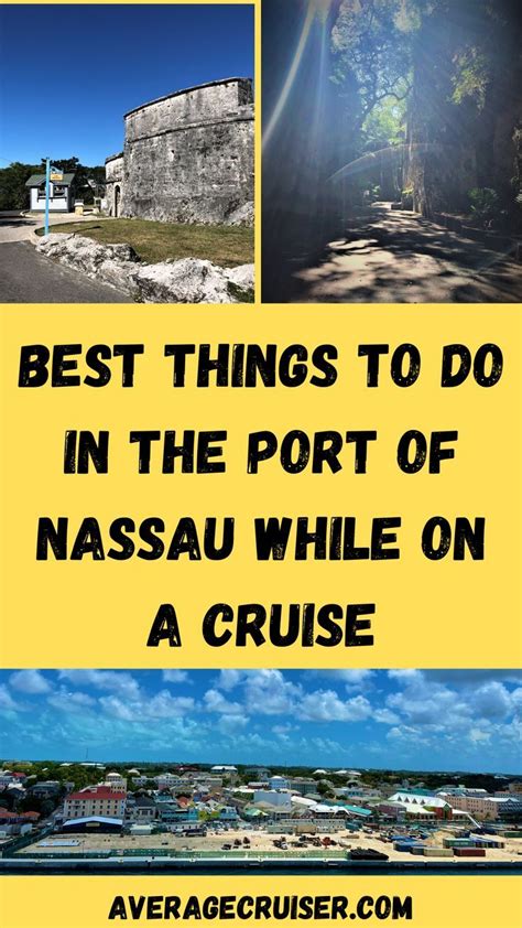 Nassau Bahamas Cozumel Cruise Port Cruise Tips Carnival Conquest
