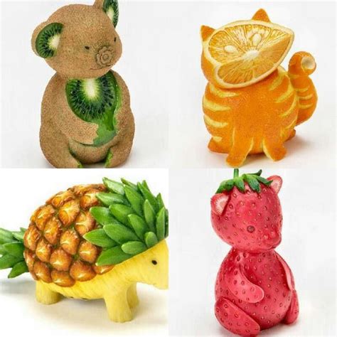 Pin By Whitley Randall On Food Fruit Animals Creative Food Art