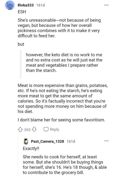 Teen Suddenly Turns Vegan And Accuses Her Mom Of Forcing Her To Eat Pork Gets Told To Prepare