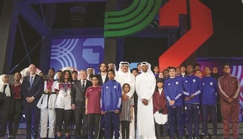 Amir Opens 3 2 1 Qatar Olympic And Sports Museum