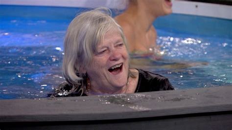 Ann Widdecombe Shocks Her Celebrity Big Brother Housemates As She Strips For Cheeky Hot Tub