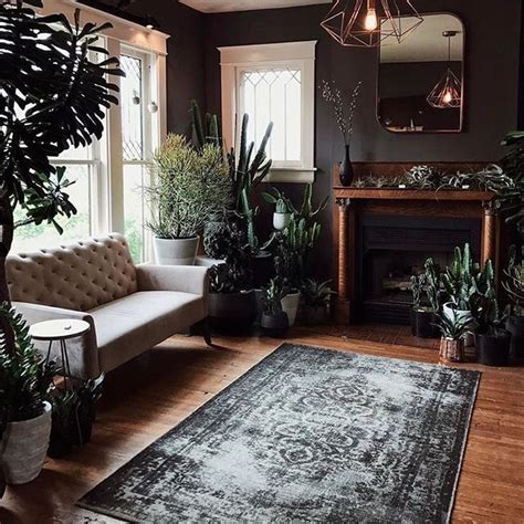 10 Magnificent Cozy Home Interior Ideas Dark Living Rooms Natural