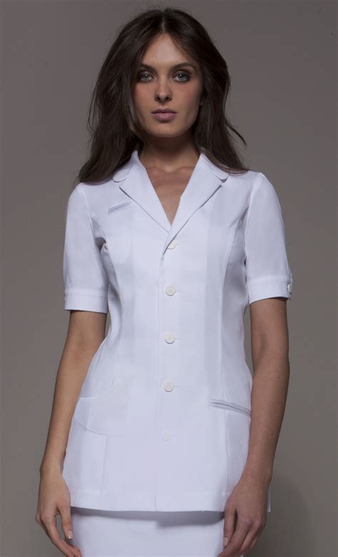 Seattle Tunic White By Stylemonarchy For Spas Beauty Medical