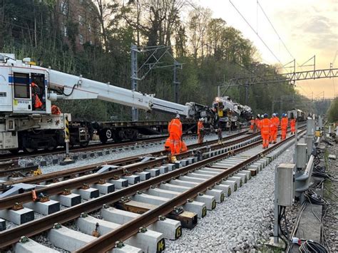 Network Rail Concludes Railway Upgrades Between London And Scotland
